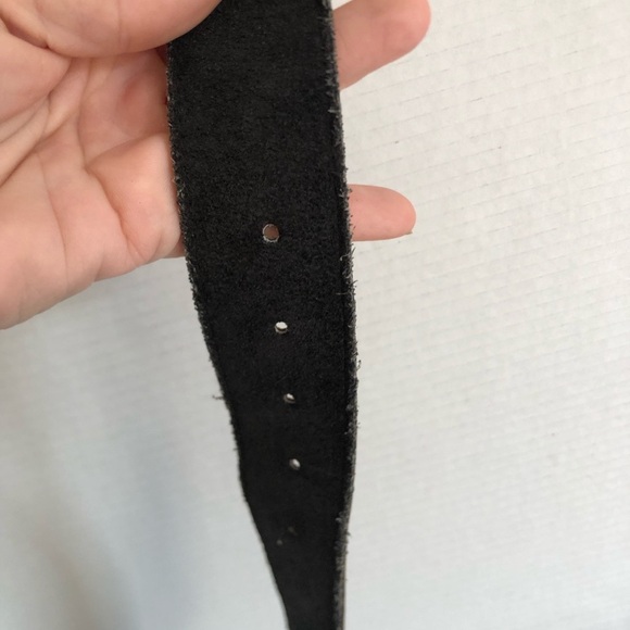 Vtg Vermillion Leather Belt - Picture 7 of 10